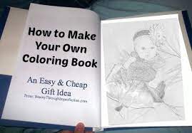 How To Make Your Own Coloring Book Cheap Birthday Gift Idea For Kids Beauty Through Imperfection Cheap Birthday Gifts Coloring Books Cheap Birthday Party