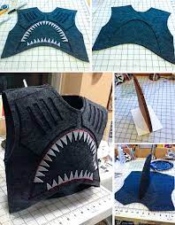 Shark Boy Costume Shark Boy Costume Diy Costumes For Boys Shark Girl Costume