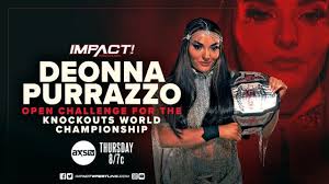 Knockouts World Title Open Challenge And More Set For 7/13 IMPACT Wrestling