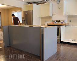 For instant storage and counter space, try a kitchen island or a kitchen cart. Creating An Ikea Kitchen Island Pink Little Notebookpink Little Notebook