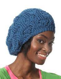Lace knitting knitting patterns free knit patterns. Lace Slouchy Summer Beret Allfreeknitting Com
