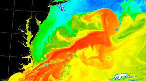 It is driven by surface wind. Gulf Stream Visible Off Virginia Coast Eumetsat