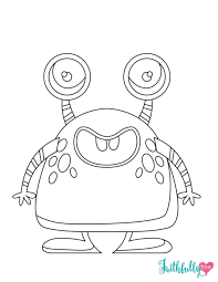 If your child loves interacting. Monster Coloring Pages Free Printables Monster Coloring Pages Halloween Coloring Pages Coloring Pages