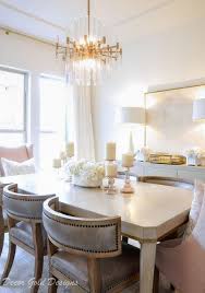 Gold kitchen & dining room chairs. Winter Home Cozy Inviting Decor Gold Designs Gold Dining Room Dining Room Decor Gold Dining