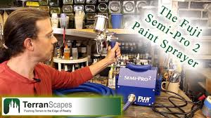 Terranscapes Fuji Semi Pro 2 Hvlp Paint Sprayer Mini Review Youtube