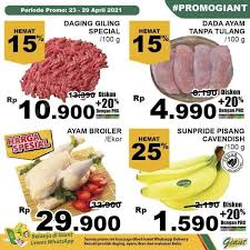 Katalog promo giant terbaru khusus weekend / giant weekend promo jangan lewatkan promo spesial dari giant ini yang berlaku mulai hari jum'at sampai dengan hari senin. Promo Giant Weekday 26 April 2021 Ada Diskonan Produk Sehari Hari Hingga 40