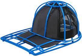 Amazon Com Ballcapbuddy Cap Washer Hat Washer For Washing Machines Original Patented Baseball Cap Cleaner For Flat And Curved Caps Blue Home Kitchen