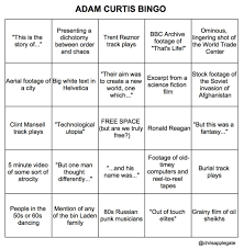 Learn how to create bingo cards for free on canva. Chris Applegate On Twitter Ok Here You Go Twitter And Specially Iamdanw Have Yourself An Adam Curtis Bingo Card Hypernormalisation