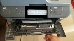 With the handle toward you and the rollers away from you, the gears are on the left. How To Reset Replace Toner Of Brother Dcp 7065 Dn By Msm Tech