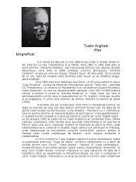 Numele sau adevarat este ion n. Tudor Arghezi Fisa Bibliografica