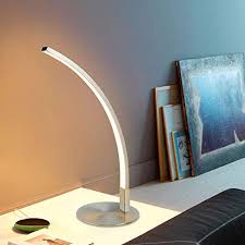 Its head rotates by 300° for direct lighting, the arm. Dllt Led Table Lamp Modern Table Light For Living Room Contemporary Small Table Lamps For Bedroom Curved Bedside Nightstand Light Minimalist Desk Lamp For Office 6w Warm White 450lm Plug In Pricepulse
