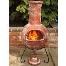 We highly suggest using a safety screen for your fire pit. Gardeco Clay Chiminea Colima Design Extra Large 130cm