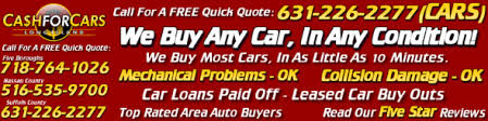 We give you top cash for cars on the spot and we will also pay off your existing loan. Sell My Car At Cash For Cars Long Island Ny Nj Ct 631 226 2277 Cash For Cars Sell My Car Junk My Car 631 226 2277