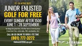 Junior Enlisted Golf For Free