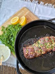 Sprinkle all over with 1 teaspoon kosher salt, patting to adhere. Buttery Herb Crusted Beef Tenderloin Sweet Savory And Steph