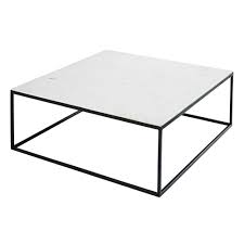 Table Basse Carree En Marbre Blanc Et Metal Noir En 2020 Table Basse Carree Table Basse Marbre Et Marbre Blanc