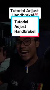 Tutorial Adjust Handbrake Kereta Inspira