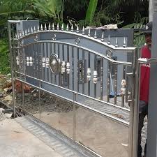0813 9261 3403 harga murah, bergaransi, pekerjaan rapi. Jual Pintu Pagar Stainless Dan Besi Kab Sukabumi Razz Mandiri Putra Tokopedia