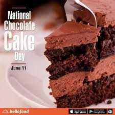 Happy national chocolate cake day.😊 come treat yourself.we have samples. 40 Most Beautiful Greeting Pictures And Photos Of Cake Day 2016