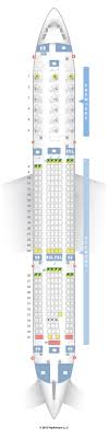Seat Map Hawaiian Airlines Airbus A330 200 Unbiased 332