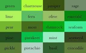 Different Shades Of Green In 2021 Green Colour Palette Green Paint Sage Color
