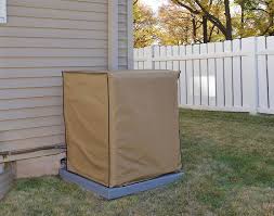 If you're concerned about leaves and debris getting inside the housing, short covers are available as an optional accessory and may be purchased through your local lennox dealer. Amazon Com Comp Bind Technology Waterproof Cover For Air Conditioning System Unit Lennox Merit Model 14acx 036 Outdoor Tan Nylon Cover Dimensions 28 6 W X 28 6 D X 37 6 H Home Kitchen