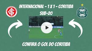 Escalação, informações sobre o jogo, fotos e muito mais. Internacional 1 X 1 Coritiba Copa Do Brasil Sub 20 Semifinal Ida Gol Luizao Youtube