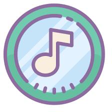 Google Play Music Icons In Cute Color Style For Graphic Design And User Interfaces Iphone Photo App App Icon Iphone Icon