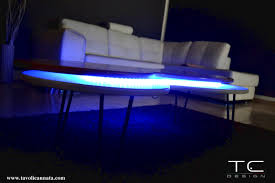 A glass coffee table makes for an elegant, subtle addition to the room, while a coffee table with storage is perfect for creating space for a striking centerpiece. Led Coffee Table Light Made In Italy Tavolini Cannata