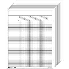 Vertical Incentive Chart Set White