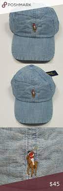 Polo Ralph Lauren Hat Polo Ralph Lauren Hats Ralph Lauren Hats Light Blue Denim