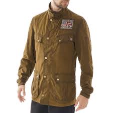 Lester Washed Cotton Waxed Jacket Olive