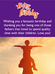 The birthday greetings for father are not mere wishes, but your love expressed in words. Father Son Moment Happy Birthday Card For Father Birthday Greeting Cards By Davia