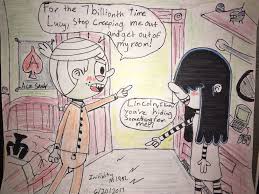 Alias-Basis — inifinitym1992: Lucy thinks Lincoln is hiding...