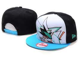 Nhl San Jose Sharks Hat Id03 Caps M2160 16 99 Pas Chere Casquettes En France Nhl Cap Snapback Hats Embroidery Logo