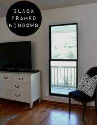 Diy Black Window Frames Nesting Place Black Window Frames Black Windows Black Window Trims