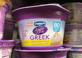 Check spelling or type a new query. Spotted On Shelves Limited Edition Dannon Light Fit Lemon Meringue Greek Yogurt The Impulsive Buy