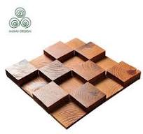 MUMU mosaico di rivestimento a doghe in legno con stecca adesiva per  pannelli in legno massello all'ingrosso