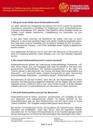 Share on facebook share on twitter. Merkblatt Zur Gefa Hrdung Durch Kohlenstoffmonoxid Co