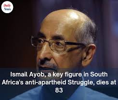 Ismail Ayob, the renowned South African lawyer who served as Nelson  Mandela's personal attorney during his imprisonment