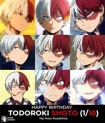 And got dressed, she then looked outside and saw that there were decorations up for shoto's birthday today. Anime Corner Happy Birthday To One Of The Fan Favorite Students Of Ua S Class 1 A Our Half Cold Half Hot Boy Todoroki Shoto Cv Yuki Kaji Anime My Hero Academia Facebook