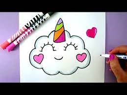 See more of dessin kawaii manga :3 on facebook. Comment Dessiner Un Nuage Licorne Kawaii Dessin Kawaii Facile Etape Par Etape Youtube Dessin Licorne Kawaii Dessin Kawaii Dessin Licorne