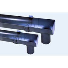 Some pvc gutter systems can be shipped to you at home, while others can be picked up in store. Pvc Half Round Gutter At Rs 653 Piece S Gutter System Id 2732739612