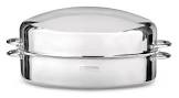 18/10 Stainless Steel Roaster w/ Removable Rack, 43 x 33cm Lagostina