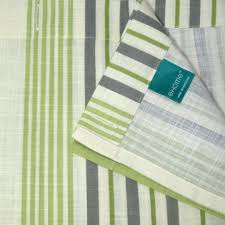 Target Home Green Stripe Gray Ivory Fabric Shower Curtain Green Shower Curtains Fabric Shower Curtains Green Stripes