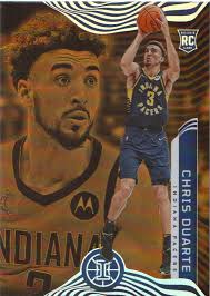 2021-22 Panini Illusions Basketball Trophy Collection Orange #163 Chris  Duarte