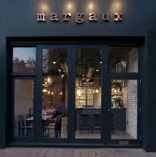 Welcome To Margaux A Modern European Restaurant Restaurant Facade Storefront Design Cafe Interior Design