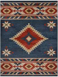 Authentic antique native american navajo hand woven wool rug 84x54 excellent co. Nevita Collection Southwestern Native American Design Area Rug Rugs Geometric Blue 5 X 7 Discover More By Che Geometric Rug Native American Rug Rug Pattern