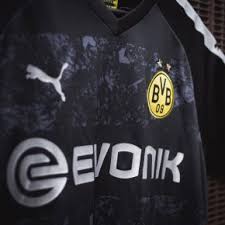 Bvb borussia dortmund 110th anniversary black jersey. Borussia Dortmund 2019 20 Puma Away Kit Football Fashion