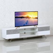 Sawyer wall mount tv unit is a small tv wall cabinet with clean, compact design. Home Living Room Furniture Modern Design White Wooden Tv Cabinet Tv Stand With Metal Legs From China Tradewheel Com